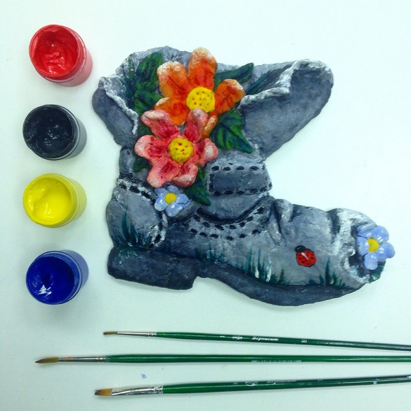 ботинок тесто