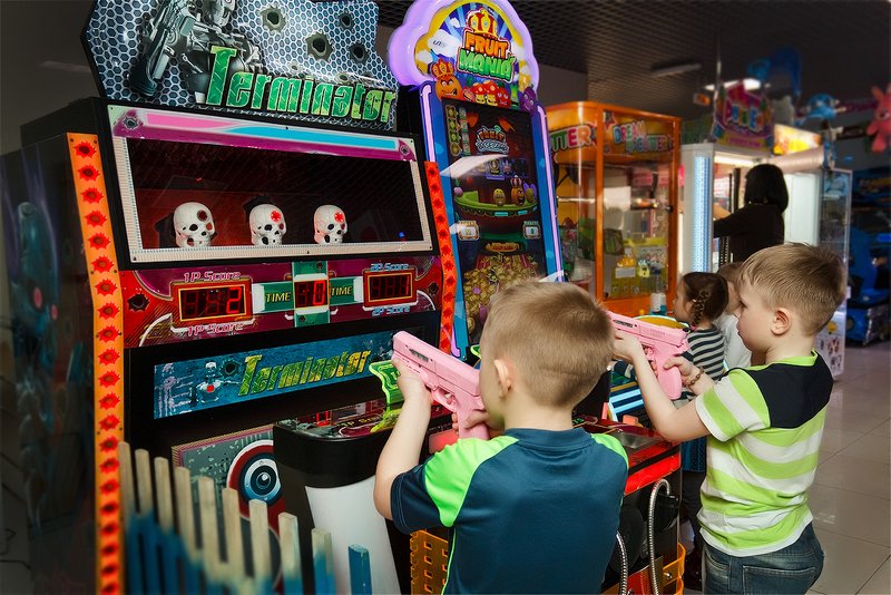игровые автоматы для детей и взрослых