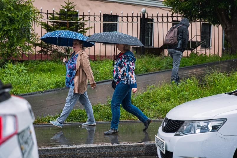 Дожди испортят погоду на длинных выходных в Приморье