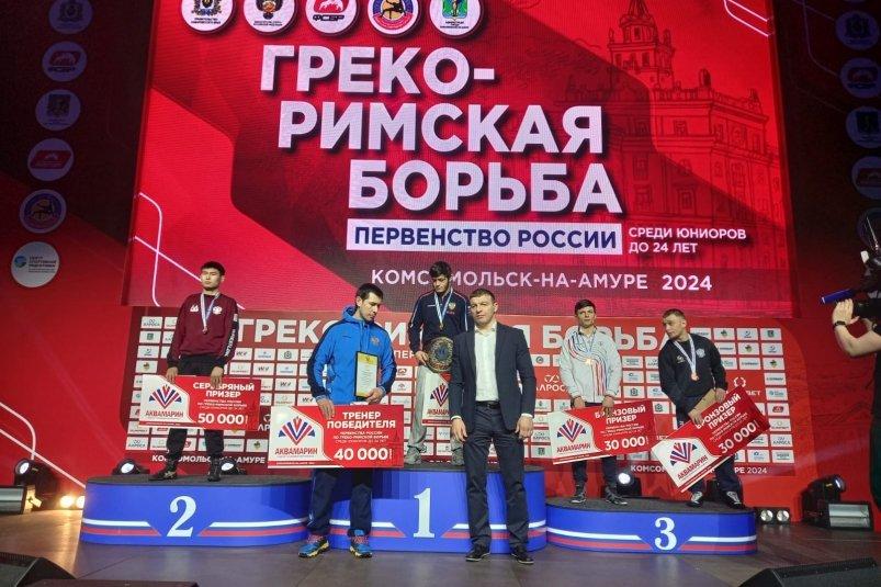 Приморский борец Далер Сафаров завоевал бронзу на первенстве России