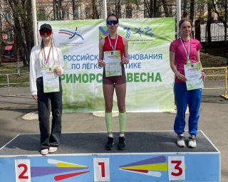 Находкинские спортсмены успешно выступили на Всероссийских соревнованиях по легкой атлетике, которые прошли в Приморье.