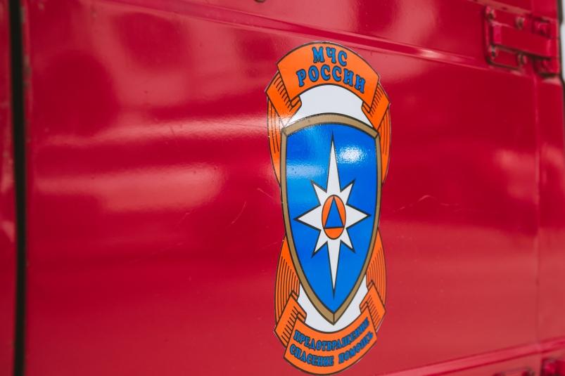 Сотрудники МЧС ликвидировали крупный пожар на Русском острове во Владивостоке
